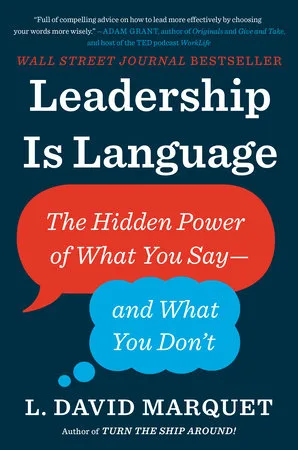 Cover of Leadership Is Language by L. David Marquet